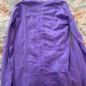 Lululemon purple long sleeve top